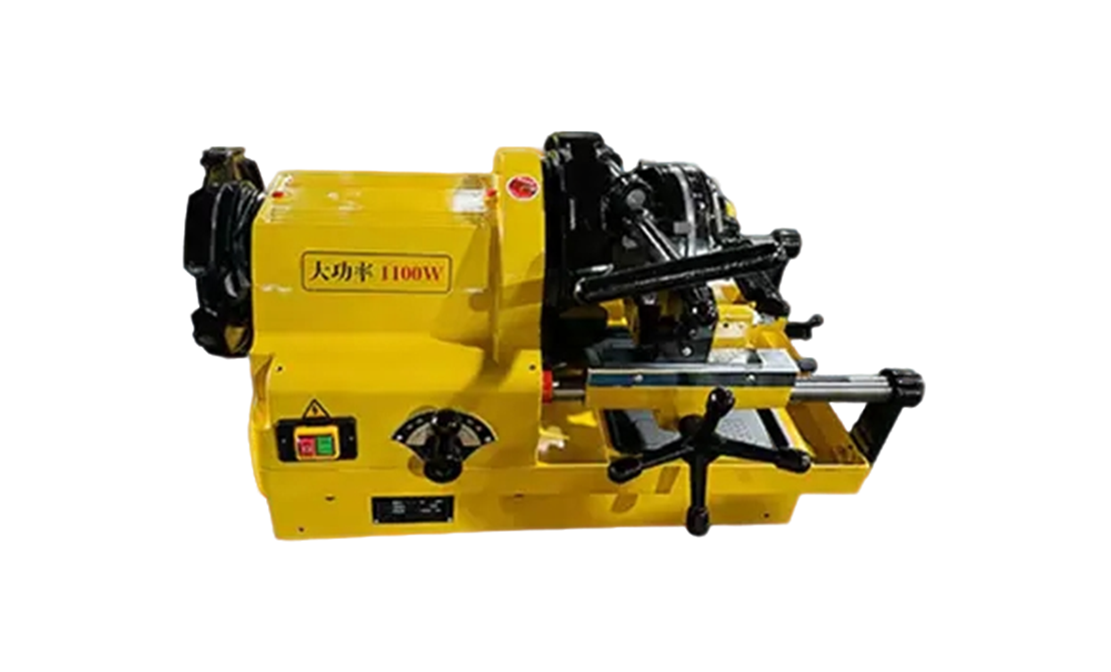 SQ100 mașină electrică de filetare a țevilor cu două viteze de 4 inci, 15-100 mm