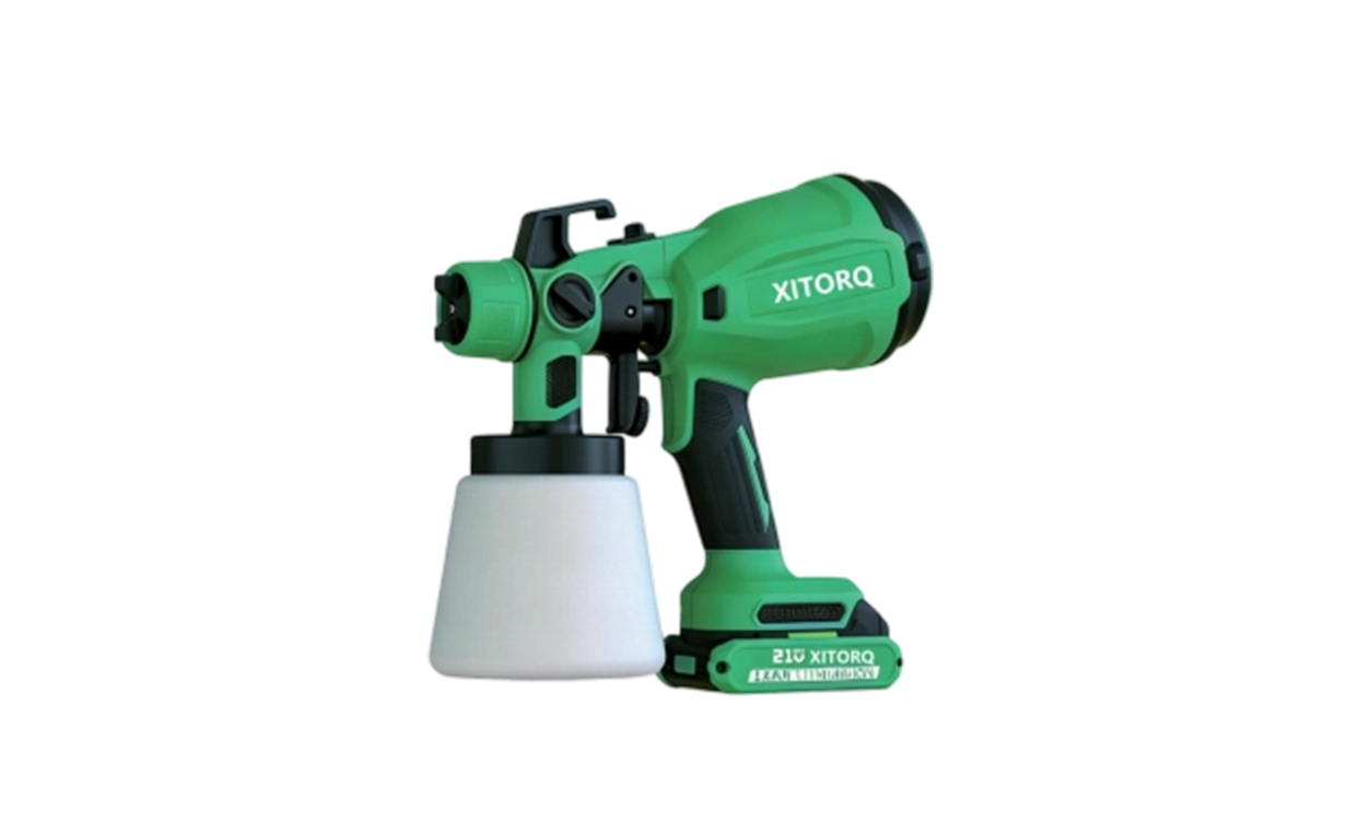 Pistol de pulverizare fără fir cu litiu-ion de 21 V (model MT) - calitate industrială, presiune reglabilă 0-0,5 MPa
