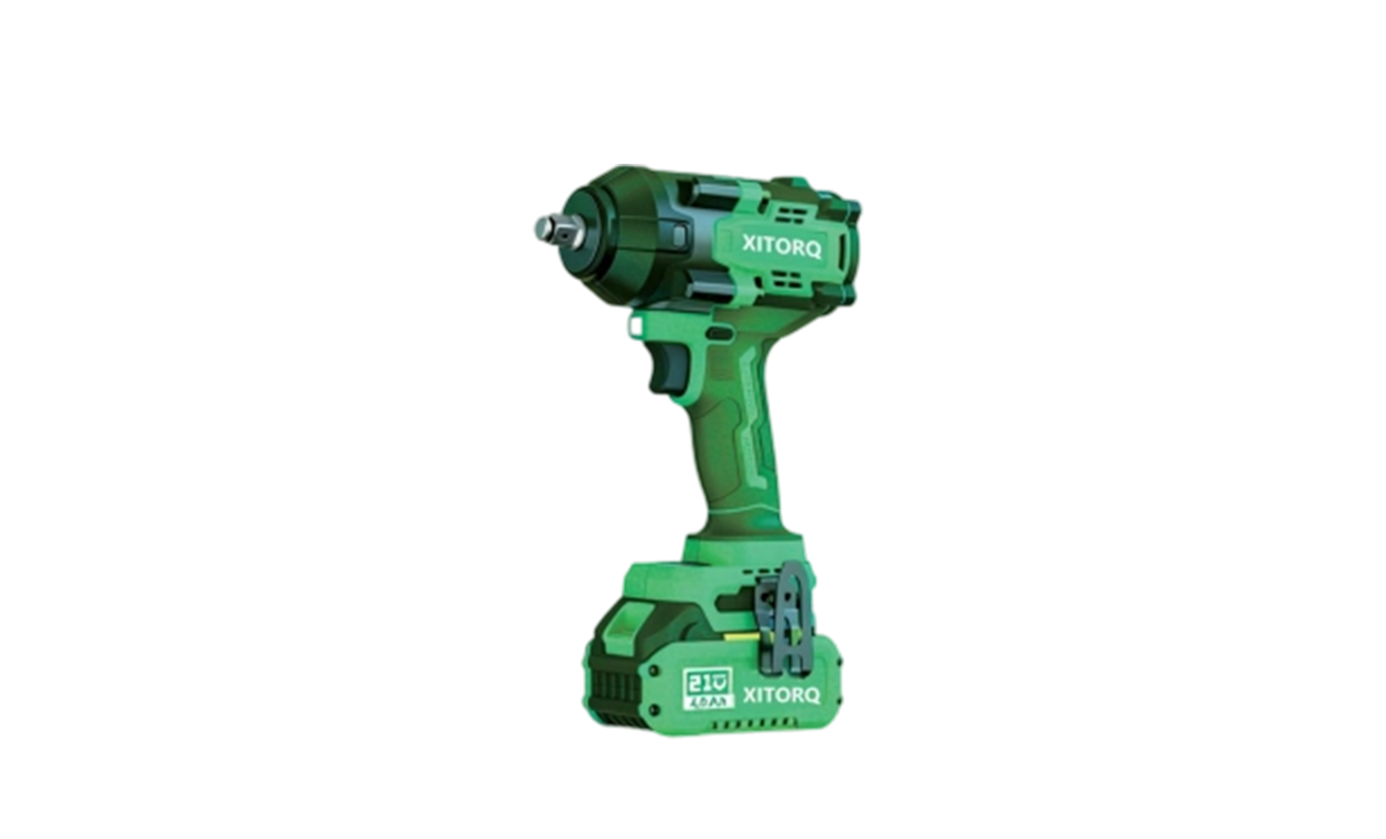 Cheie de impact fără perii XJ.570 21V litiu-ion — cuplu de 750 N·m, antrenare pătrată de 1/2 inch